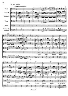Partition Nos.10–16, Bastien und Bastienne, Mozart, Wolfgang Amadeus