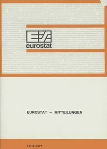 EUROSTAT - MITTEILUNGEN. 11/12-1977