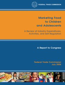 Marketing Food to  Children and Adolescents