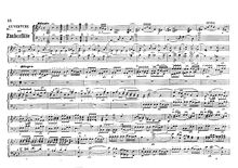Partition complète (monochrome), Die Zauberflöte, The Magic Flute