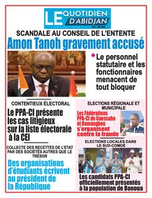 Le Quotidien d’Abidjan du 15/06/2023