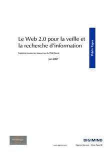 Le Web 2.0 pour la veille et la recherche d'information