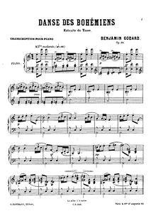 Partition complète, Le Tasse, Symphonie dramatique pour Soli, chœur et orchestre, Op.39