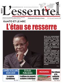 L’Essentiel du Cameroun  n°315 –   du mardi 29 septembre 2020
