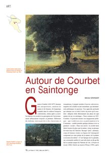Autour de Courbet en Saintonge