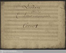 Partition cor 1, Leonora, Leonora, ossia L’amore conjugale ; Leonore
