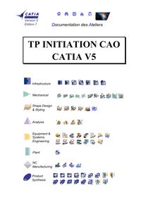TP initiation à la CAO avec Catia V5
