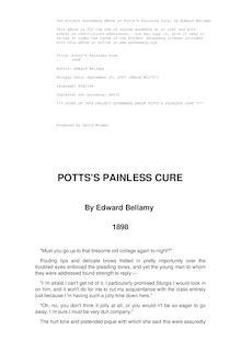 Potts s Painless Cure - 1898