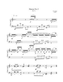 Partition complète, Danza No.2, Kellner, Winfried