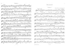 Partition parties complètes, corde Sextet No.1, Op.12, D minor, Reuss, Heinrich