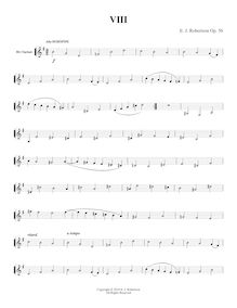 Partition No.8, 10 Duos pour flûte et clarinette, Op.56, Robertson, Ernest John