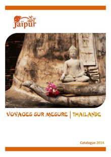 Catalogue 2014 : visiter la Thaïlande