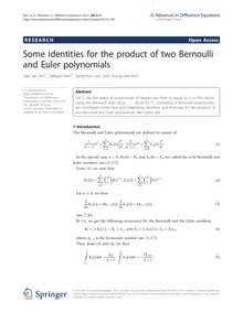 Some identities for the product of two Bernoulli and Euler polynomials