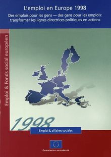 L emploi en Europe 1998
