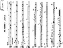 Partition trompette 1, pour Death of Crowe, a minor, Robertson, Ernest John
