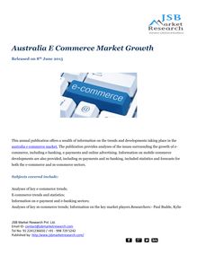 Australia E Commerce Market Growth – JSB Market Research