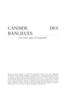 CANDIDE DES BANLIEUES
