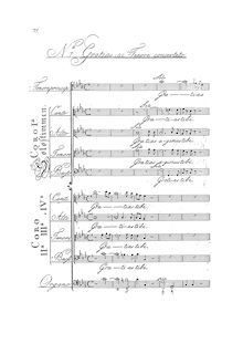 Partition , Gratias - ténor concertato, Missa à 16 voci en Quattro Cori