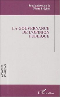 La gouvernance de l opinion publique