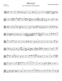 Partition ténor viole de gambe 2, alto clef, Madrigali a 5 voci, Libro 1