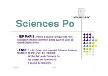  IEP PARIS : Institut d Etudes Politiques de Paris, établissement ...