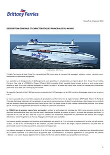 Pegasis, nouveau bateau de la Brittany Ferries
