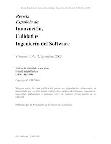 Un sondeo sobre la práctica actual de pruebas de software en España