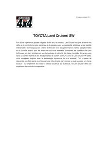 TOYOTA Land Cruiser/ SW