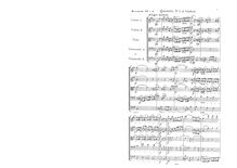 Partition complète, 3 corde quintettes (Nos. 1-3), Op.1, Onslow, Georges