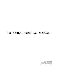 tutorial-mysql