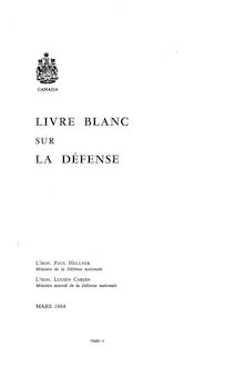 Livre blanc sur la défense (1964) - LA DÉFENSE
