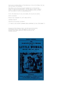 The Adventures of the Little Woman, Her Dog and the Pedlar