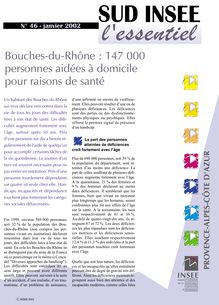 Bouches-du-Rhône : 147 000 personnes aidées à domicile pour raisons de santé