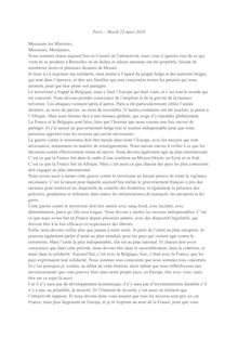 Attentats Bruxelles : texte de la déclaration de François Hollande