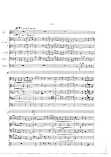 Partition complète, Concertino pour hautbois, Op.110, F, Kalliwoda, Johann Wenzel