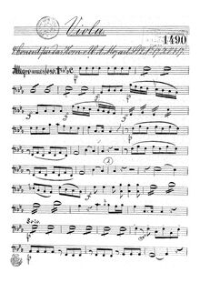 Partition altos, cor Concerto, Horn Concerto No.2, E♭ major, Mozart, Wolfgang Amadeus