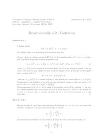 Universite Pierre et Marie Curie Paris Mercredi mai LM Algebre Calcul Vectoriel Matthieu Solnon Parcours SHI et SPH