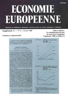 ECONOMIE EURPEENNE. Supplément A â€” N° 2 â€” Février 1988