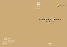 Les industries créatives au Maroc
