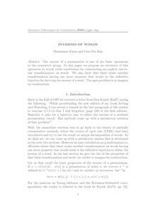 Seminaire Lotharingien de Combinatoire B39d 8pp