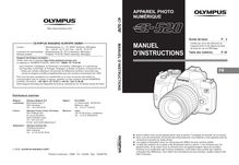 Notice Appareil Photo numériques Olympus  E-520