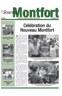 Journal Montfort - septembre 2010 - Célébration du Nouveau Montfort
