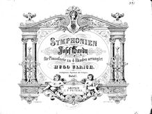 Partition complète, Symphony No.94 en G major “Paukenschlag”, Sinfonia No.94, “Surprise” par Joseph Haydn