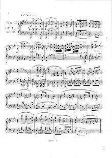 Partition complète, Sonatina en A major, Op.167, A major, Czerny, Carl