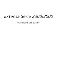 Notice Ordinateur portable Acer  Extensa 2300
