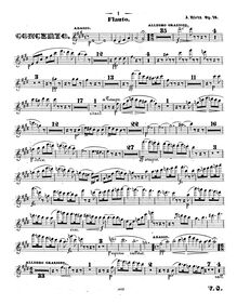 Partition flûte (cleaned), violoncelle Concerto, Concerto Pour Violoncelle Avec Orchestre Ou Piano