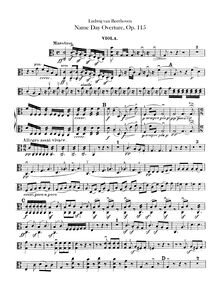 Partition altos, Name Day Overture, Op.115, Overtüre zur Namensfeier