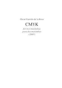 Partition complète, Garrido de la Rosa, Óscar