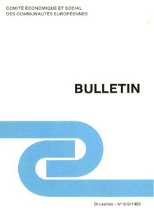BULLETIN. N° 8-9/1982