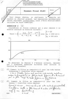 Fonctions électroniques pour l ingénieur 2001 Génie Electrique et Systèmes de Commande Université de Technologie de Belfort Montbéliard